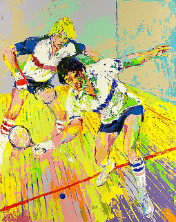 Racqueteers 1981 Limited Edition Print - LeRoy Neiman Racqueteers 1981 Limited Edition Print - LeRoy Neiman