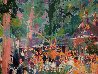 New York Suite: Tavern on the Green, Self Portrait, Catalog 1991 - NYC Limited Edition Print by LeRoy Neiman - 1