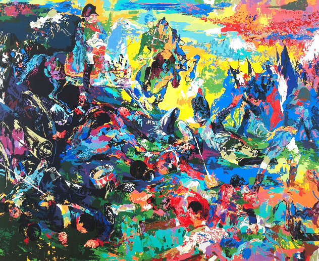 Napoleon At Waterloo 1988 Limited Edition Print by LeRoy Neiman