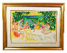 Wine Alfresco - Huge Limited Edition Print by LeRoy Neiman - 1