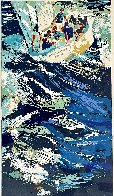 12 Meter Yacht Race AP 1973 (Constellation) Limited Edition Print by LeRoy Neiman - 3