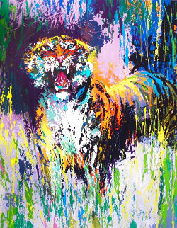 Tiger 1973 Limited Edition Print - LeRoy Neiman Tiger 1973 Limited Edition Print - LeRoy Neiman