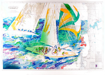 America's Cup - Australia 1986 Limited Edition Print - LeRoy Neiman America's Cup - Australia 1986 Limited Edition Print - LeRoy Neiman