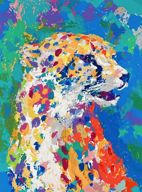 Portrait of the Cheetah 2004 Limited Edition Print by LeRoy Neiman