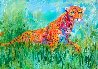 Prowling Leopard 2003 Edition 225/425 Made by the Hands of the Artist.<br /><br /> Limited Edition Print by LeRoy Neiman - 2