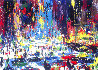 Plaza Square 1985 - New York, NYC Limited Edition Print by LeRoy Neiman - 1