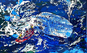 Blue Whale AP 1997 Limited Edition Print - LeRoy Neiman Blue Whale AP 1997 Limited Edition Print - LeRoy Neiman