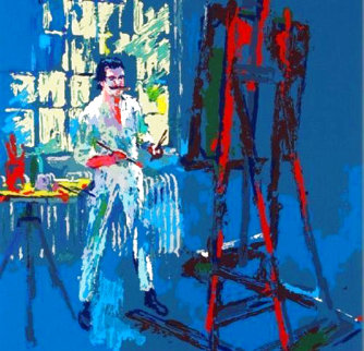 Self Portrait 1991 Limited Edition Print - LeRoy Neiman Self Portrait 1991 Limited Edition Print - LeRoy Neiman