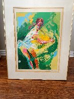 Backhand (Chris Evert)  AP 1974   Limited Edition Print by LeRoy Neiman - 1