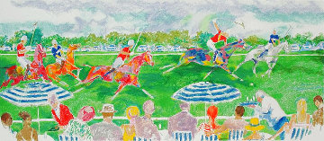 Polo Panorama 2005 Limited Edition Print - LeRoy Neiman Polo Panorama 2005 Limited Edition Print - LeRoy Neiman