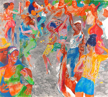 Havana Rhythm 2000 Limited Edition Print - LeRoy Neiman Havana Rhythm 2000 Limited Edition Print - LeRoy Neiman
