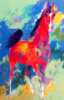 Khemosabi AP 1985 Limited Edition Print - LeRoy Neiman Khemosabi AP 1985 Limited Edition Print - LeRoy Neiman