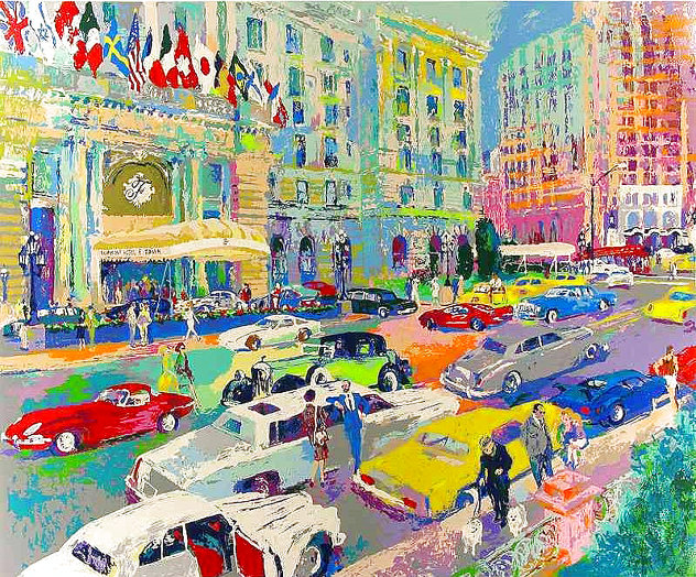 Nob Hill 1985 Limited Edition Print by LeRoy Neiman