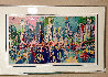 New York City Marathon 1980 - NYC - Twin Towers Limited Edition Print by LeRoy Neiman - 1