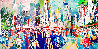 New York City Marathon 1980 - NYC - Twin Towers Limited Edition Print by LeRoy Neiman - 0