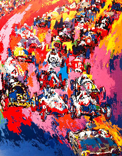 Indy Start AP 1973 Limited Edition Print - LeRoy Neiman Indy Start AP 1973 Limited Edition Print - LeRoy Neiman