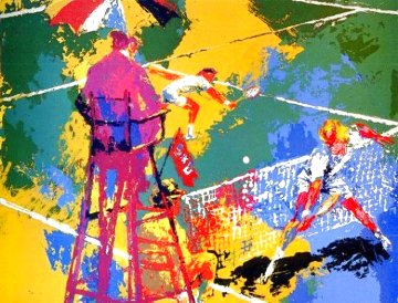 Sudden Death AP 1973 Limited Edition Print - LeRoy Neiman Sudden Death AP 1973 Limited Edition Print - LeRoy Neiman