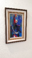 French Honor Guard 1961 25x17 Original Painting by LeRoy Neiman - 4