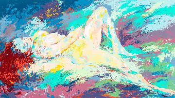 Homage to Boucher 1973 Limited Edition Print - LeRoy Neiman