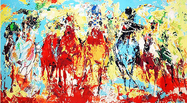 Stretch Stampede 1979 Limited Edition Print by LeRoy Neiman