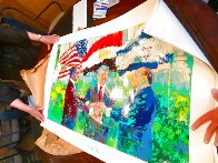 Egyptian Israeli Peace Treaty 1980 HS Carter Limited Edition Print by LeRoy Neiman - 1 Egyptian Israeli Peace Treaty 1980 HS Carter Limited Edition Print by LeRoy Neiman - 1