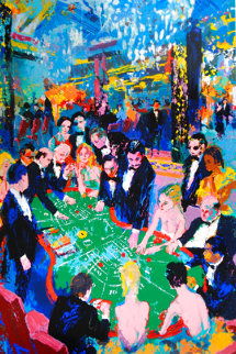 Baccarat AP 1994 Limited Edition Print - LeRoy Neiman Baccarat AP 1994 Limited Edition Print - LeRoy Neiman