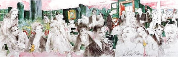 Polo Lounge 1988 HS Poster Limited Edition Print - LeRoy Neiman