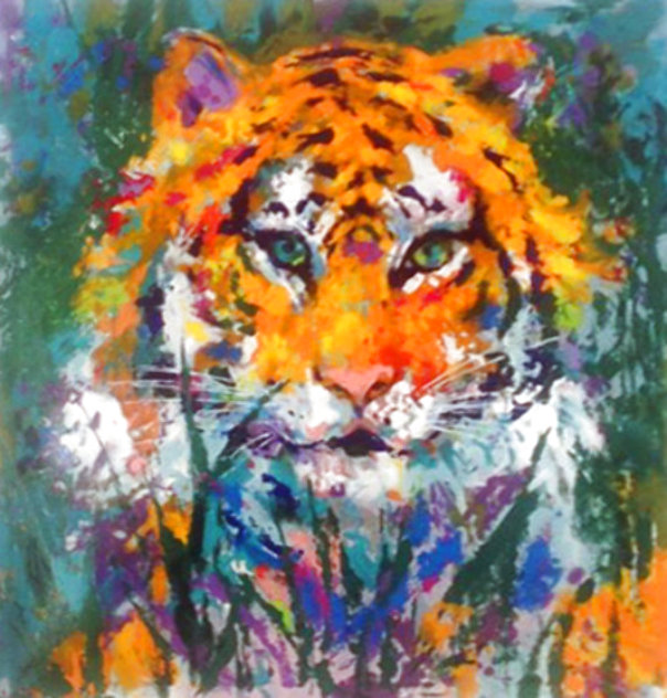 Portrait of a Tiger 1998 Limited Edition Print by LeRoy Neiman