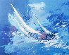Sailing 1999 HS Poster Limited Edition Print by LeRoy Neiman - 0
