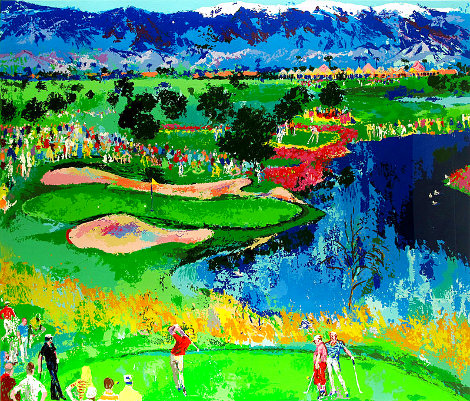 Cove At Vintage 1986 - Palm Desert, California - Golf Limited Edition Print - LeRoy Neiman