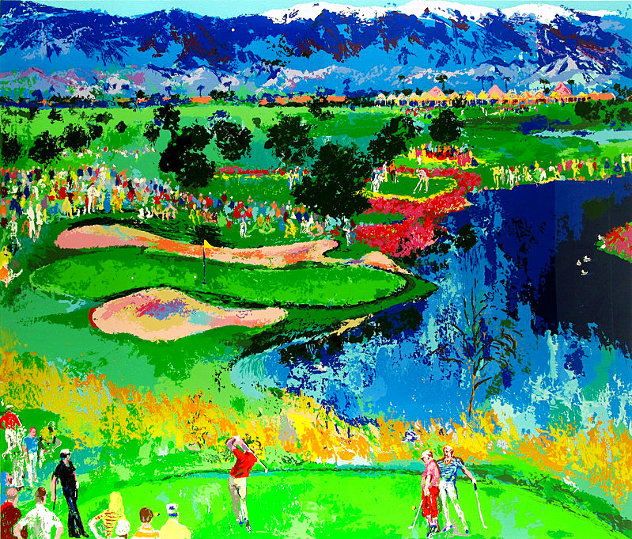 Cove At Vintage 1986 - Palm Desert, California - Golf Limited Edition Print by LeRoy Neiman