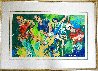 Big Six Golf Poster 1984 - Huge HS Limited Edition Print by LeRoy Neiman - 1