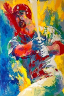 Mark McGwire 1999 HS Limited Edition Print by LeRoy Neiman - 0