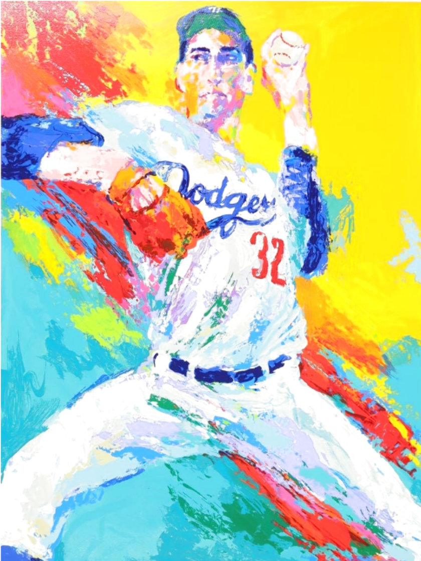Sandy Koufax 2001 HS by Koufax  Limited Edition Print by LeRoy Neiman
