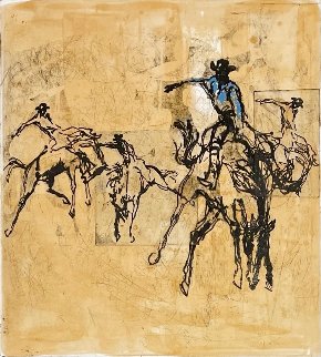 Rodeo 1980 Limited Edition Print - LeRoy Neiman