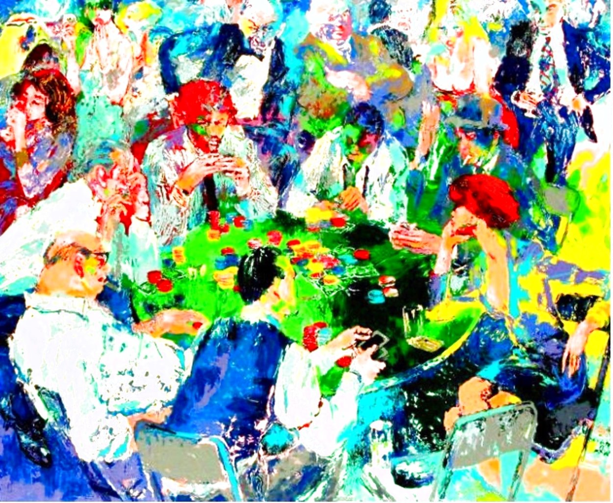 Stud Poker 1980 Limited Edition Print by LeRoy Neiman