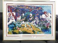 Rushing Back 1974 37x47 Huge Limited Edition Print by LeRoy Neiman - 1