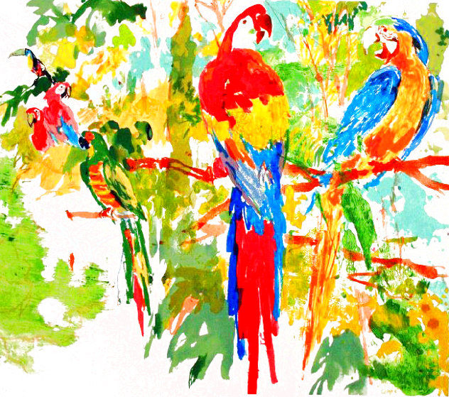 Birds of Paradise 2005 Limited Edition Print by LeRoy Neiman