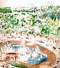 Rice vs. Texas A and M Watercolor 1966 29x27 Watercolor by LeRoy Neiman - 0
