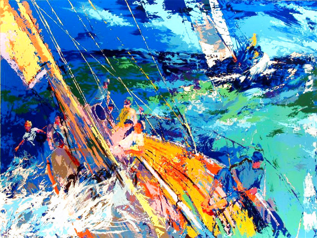 Ocean Sailing 1977 Limited Edition Print by LeRoy Neiman