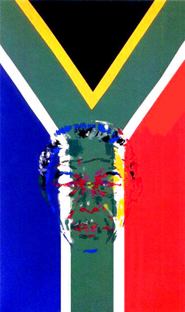 President Nelson Mandela 1997 Limited Edition Print by LeRoy Neiman