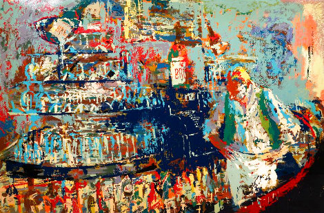 Mixologist 1990 - Chicago, Ill. Limited Edition Print - LeRoy Neiman