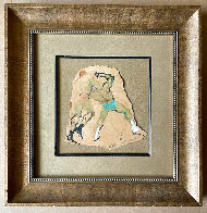 Bruno Sammartino Vs. Baron Mikel Scicluna # 1 1966 22x21 Original Painting by LeRoy Neiman - 1 Bruno Sammartino Vs. Baron Mikel Scicluna # 1 1966 22x21 Original Painting by LeRoy Neiman - 1