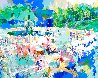 Bethesda Fountain - Central Park PP 1989 - Huge - New York, NYC Limited Edition Print by LeRoy Neiman - 0