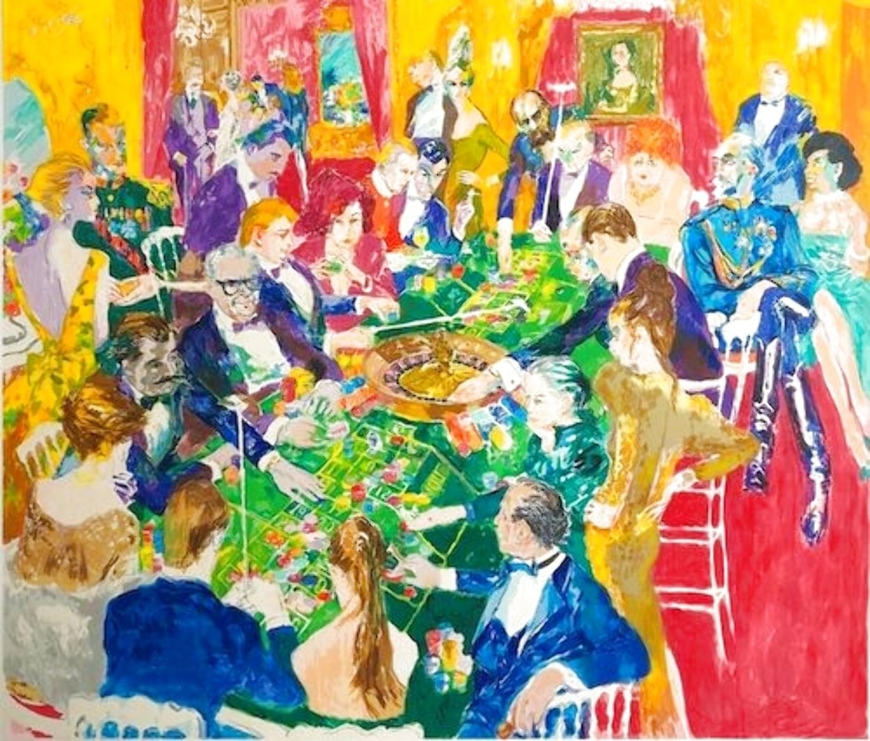 Baden Baden HC 1987 Limited Edition Print by LeRoy Neiman