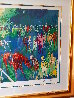 Paddock at Chantilly 1992 - Huge - France Limited Edition Print by LeRoy Neiman - 2