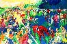 Paddock at Chantilly 1992 - Huge - France Limited Edition Print by LeRoy Neiman - 0