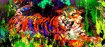 Young Tiger 1978 Limited Edition Print - LeRoy Neiman