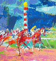 Clubhouse Turn 1974 Limited Edition Print by LeRoy Neiman - 3