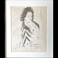 Kay Gardella 1971 20x16 Works on Paper (not prints) by LeRoy Neiman - 1